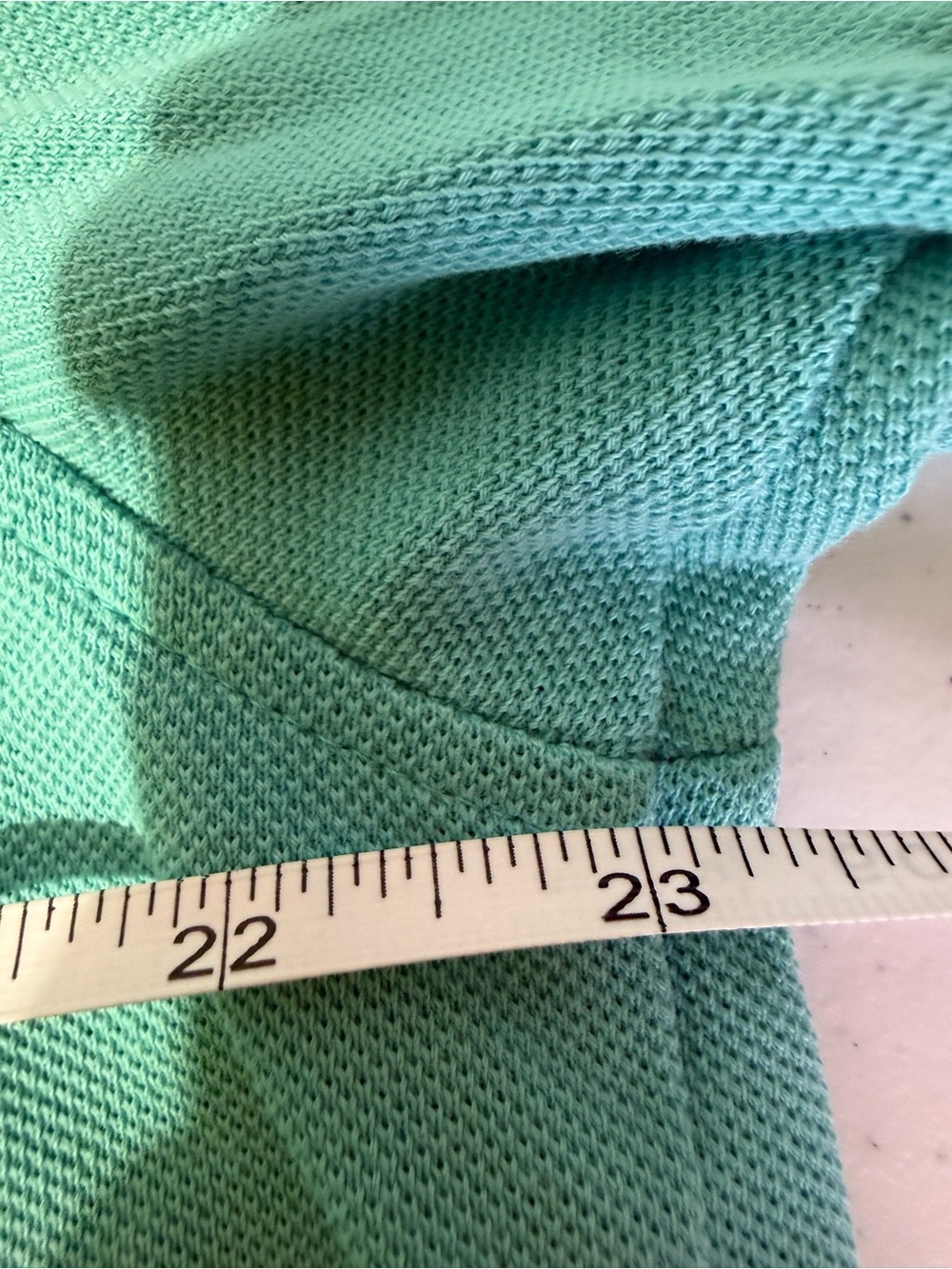 Brooks Brothers Performance Polo Shirt Mens L Aqua Turquoise Original Fit - Picture 8 of 10